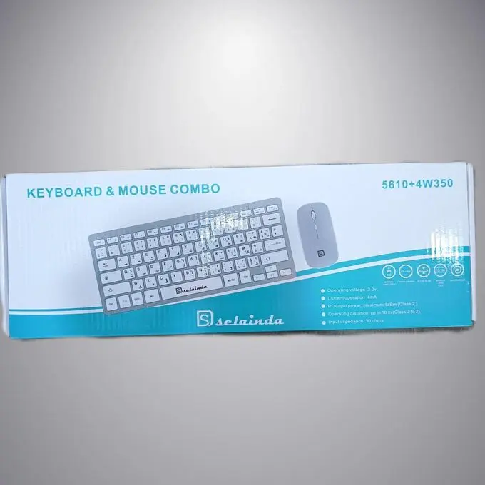 COMBO CLAVIER MOUSE OFFICE SCLAINDA 5610+4W350